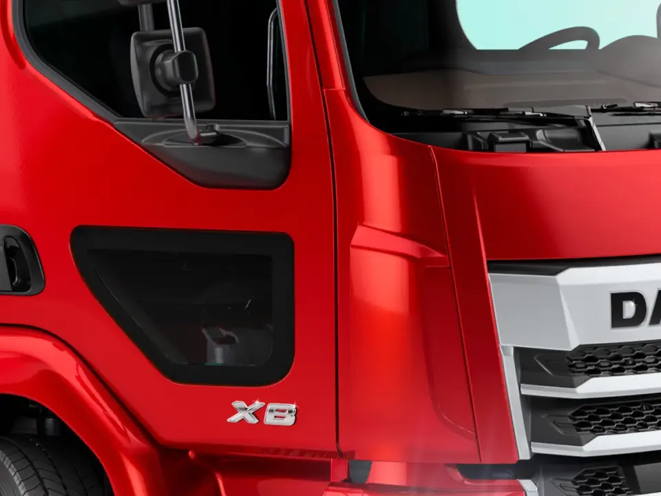 DAF XBC, XDC en XFC Optimales Sichtfeld