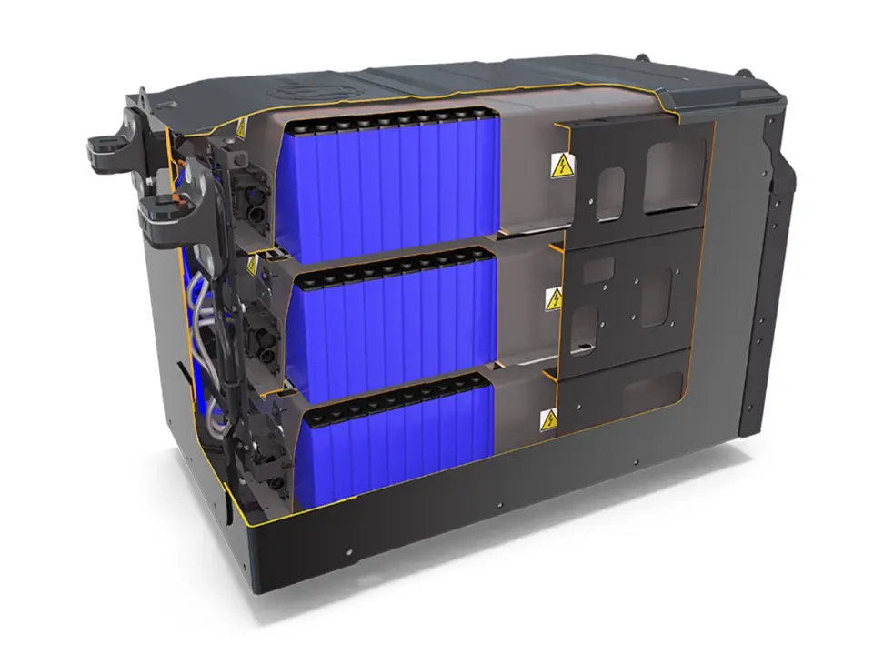 DAF XD Electric LFP-Batterietechnologie