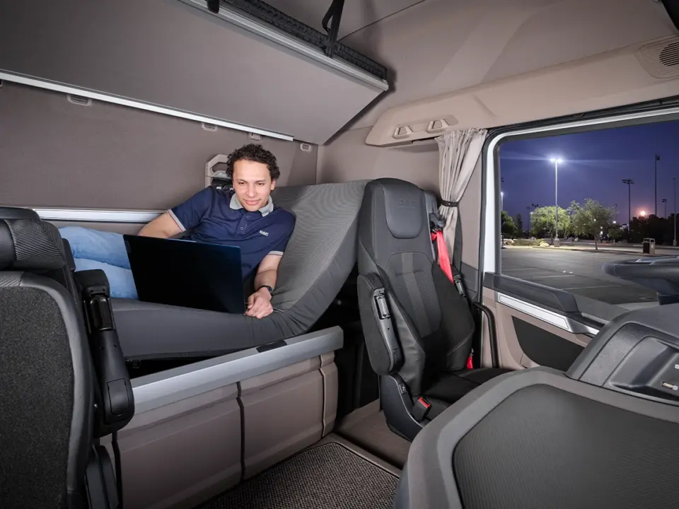 DAF XG Electric Luxuriöses Relax-Bett